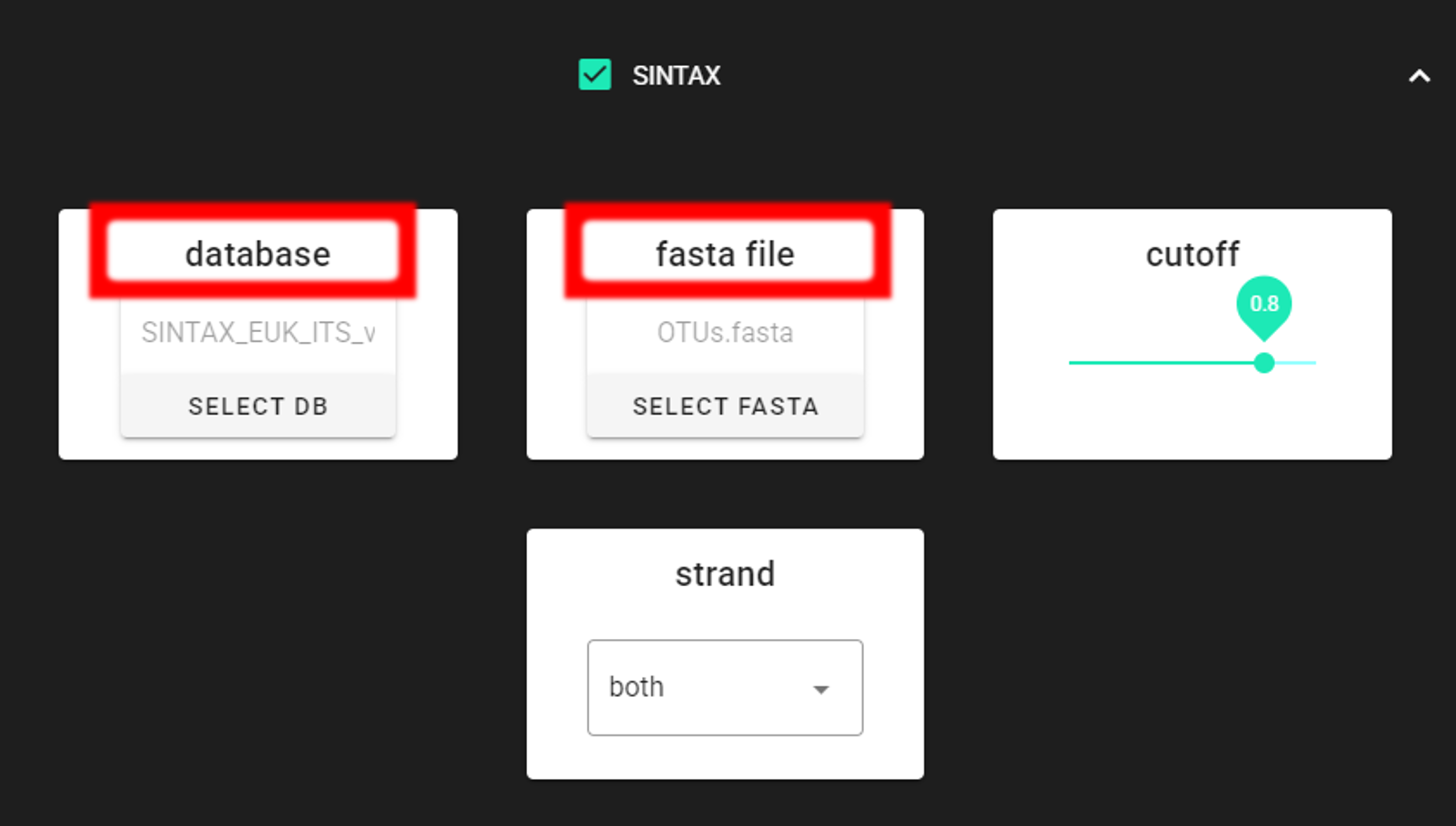 select_SINTAX_classifier_ITS